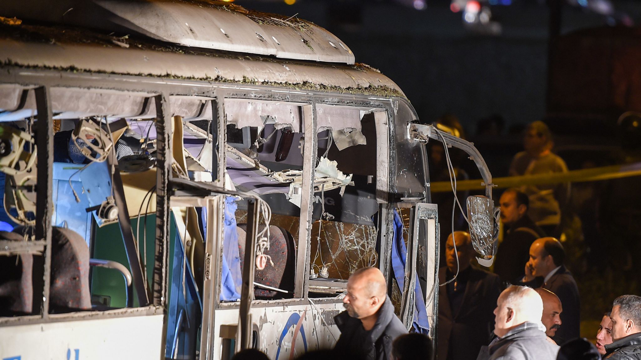 Four Killed After Bomb Blast Hits Tourist Bus Near Giza Pyramids In ...