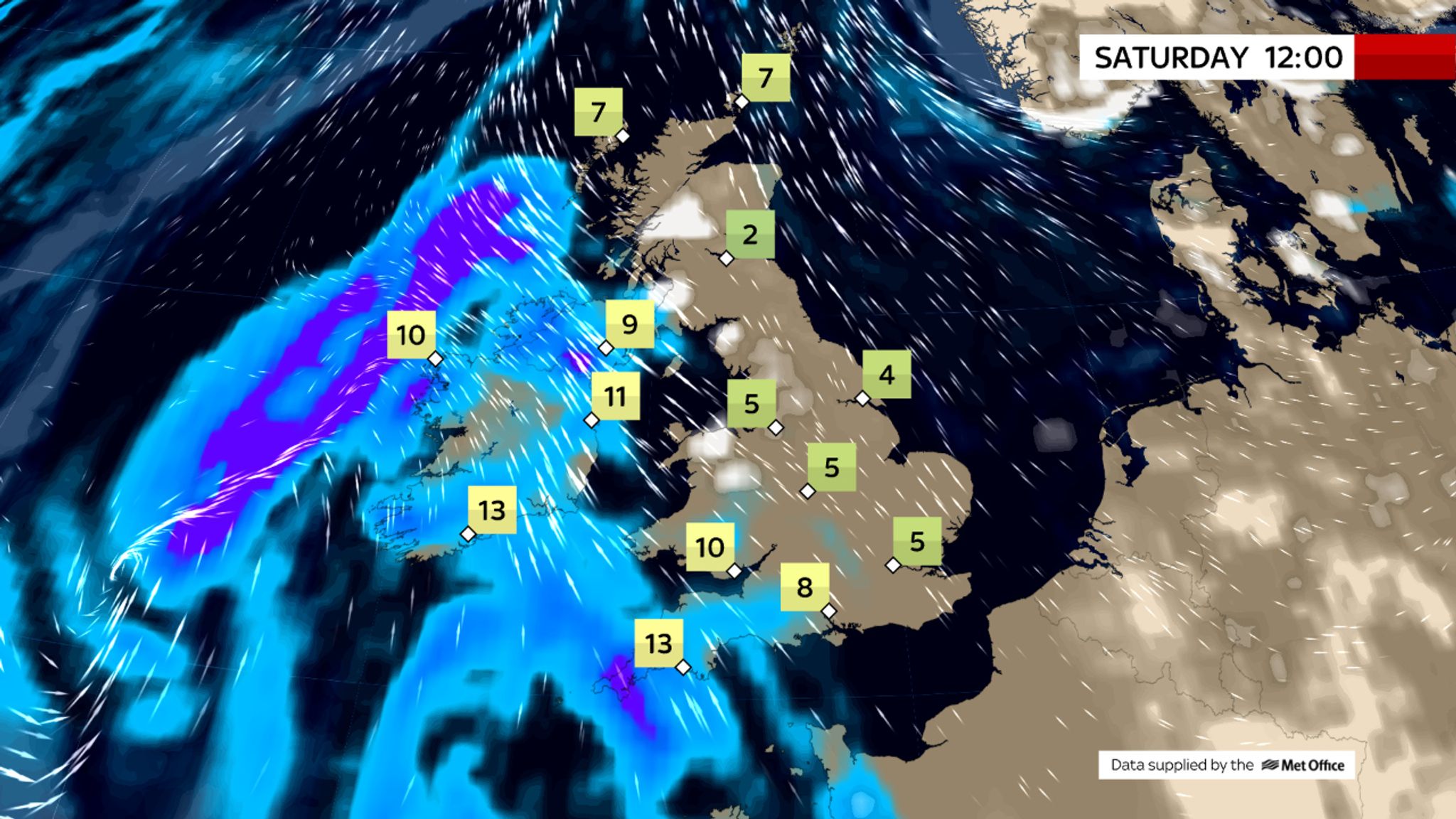 Uk Weather Forecast Warnings In Place For Blizzards And Heavy Snow Uk News Sky News 