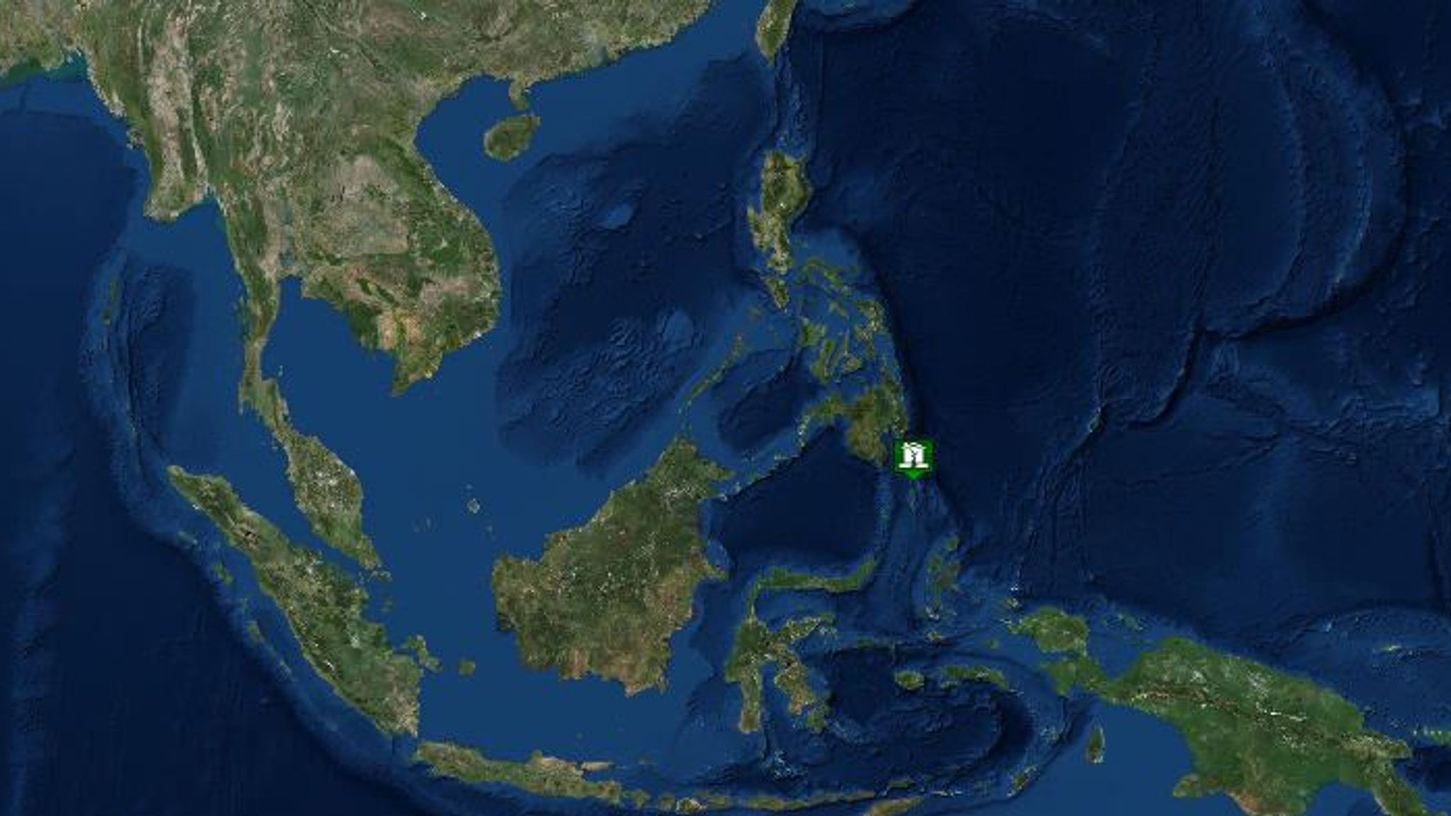 6 9 Magnitude Earthquake Strikes Southern Philippines World News Sky News