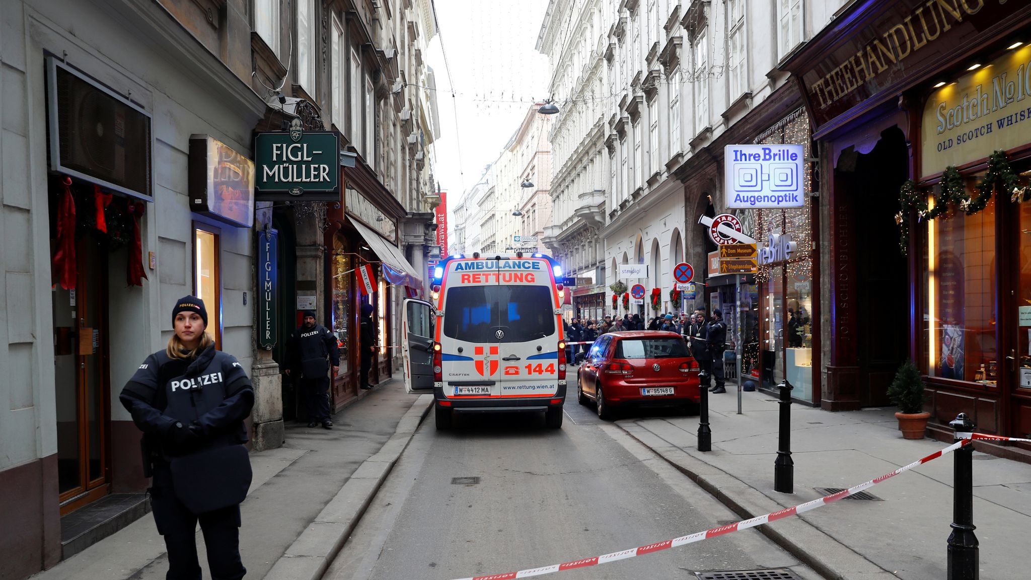 Manhunt After One Shot Dead In Central Vienna | World News | Sky News