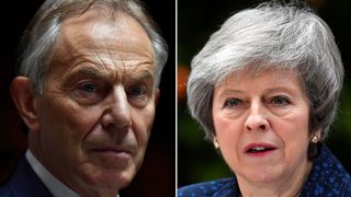 It has been another difficult week for Theresa May - but she has come out fighting with an attack on Tony Blair's 'insulting' behaviour