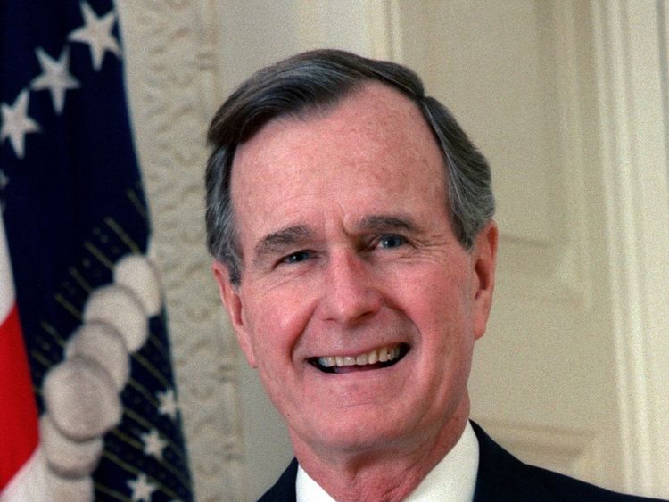 George H W Bush has died