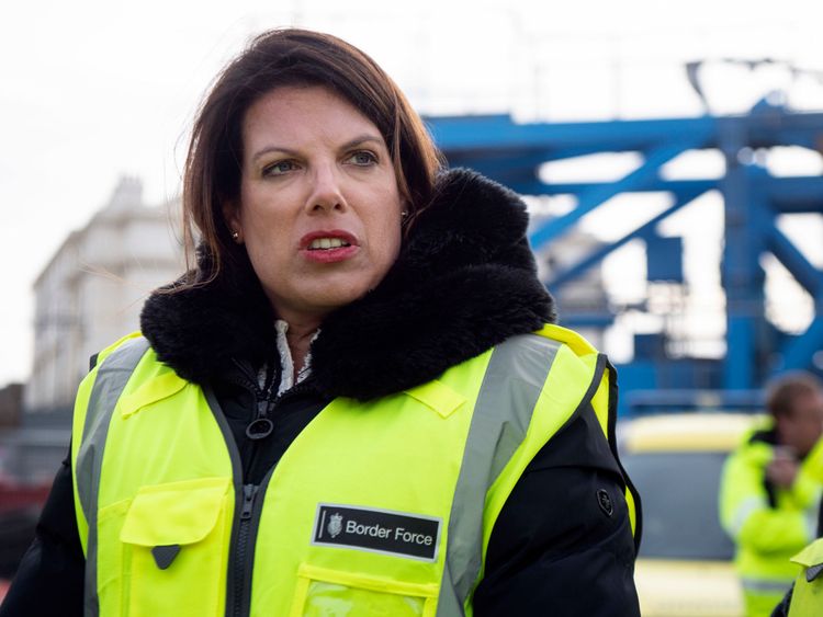 Caroline Nokes has warned increasing patrols could be a 'magnet' for migrants