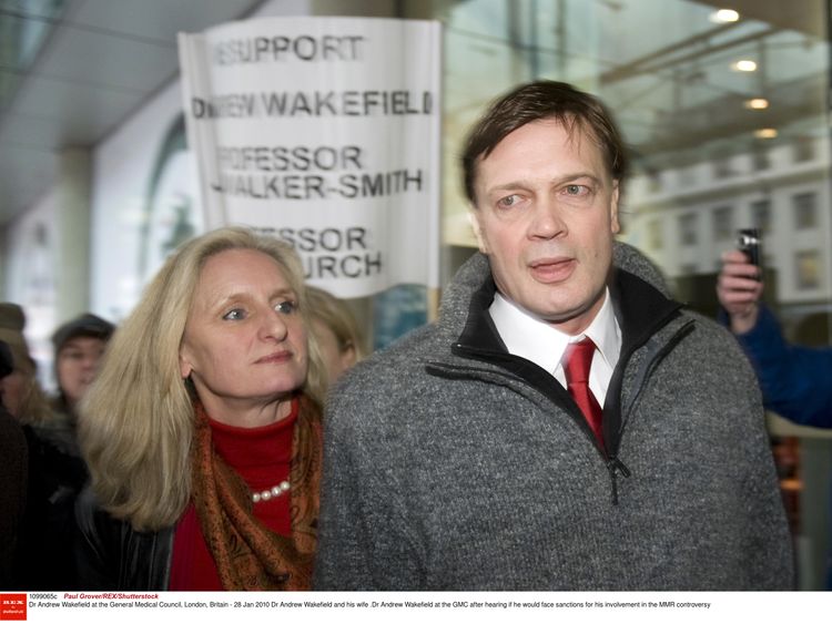 Dr Andrew Wakefield