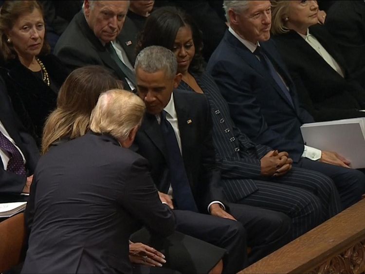 George HW Bush funeral