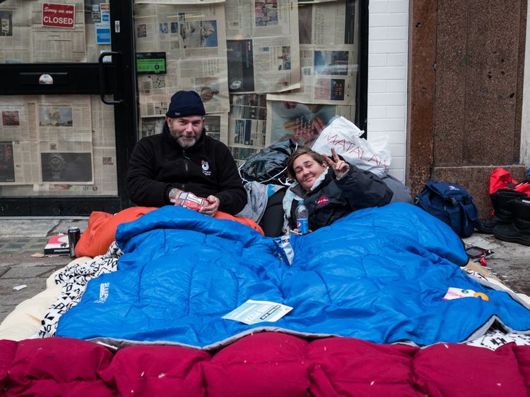 Many people believe homeless people's 'nests' are a refuse problem