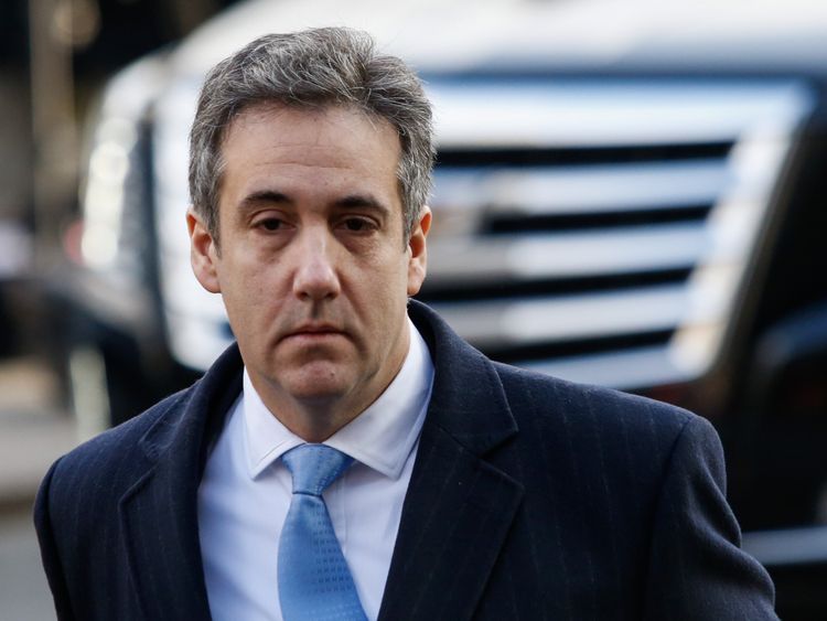 Donald Trump's former lawyer Michael Cohen is to be sentenced in New York