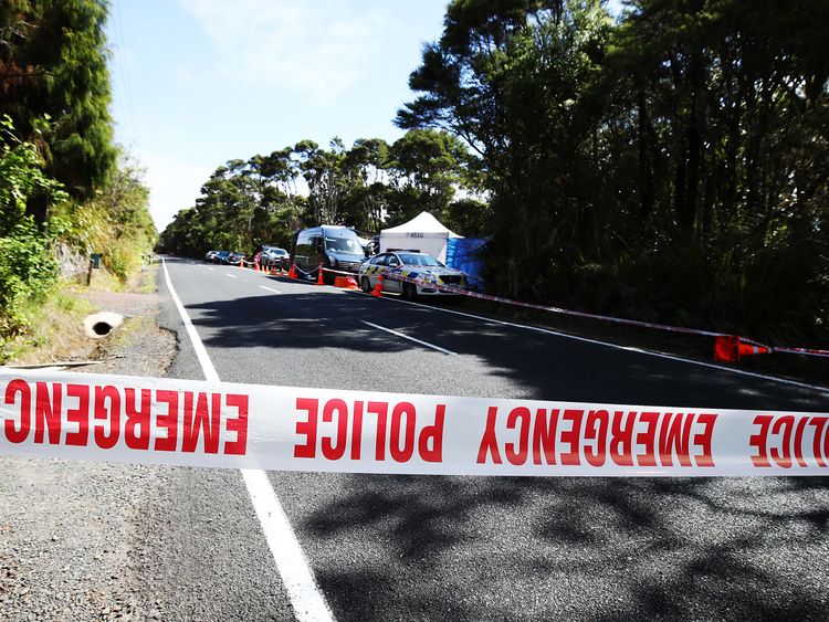 AUCKLAND, NEW ZEALAND - DECEMBER 09: The scene where the body of British tourist Grace Millane has been found by New Zealand police in the Waitakere Ranges on December 09, 2018 in Auckland, New Zealand. Police have been investigating the disappearance of 22-year-old British woman Grace Millane after she was last seen on Saturday December 1 in Auckland. (Photo by Hannah Peters/Getty Images)