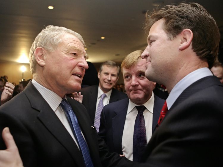 Lord Ashdown defended Sir Nick Clegg's decision to enter into coalition with the Conservatives