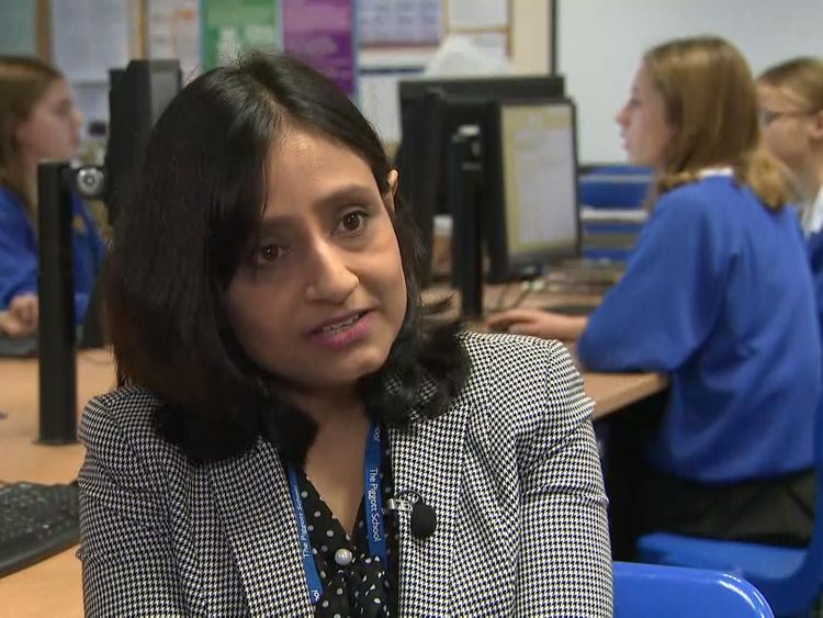 Pat Battacharya has had to explain to male students why the competition is just for girls