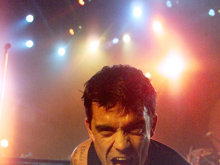 Robbie Williams (pictured in 2001) enjoyed a successful solo career following his departure from Take That