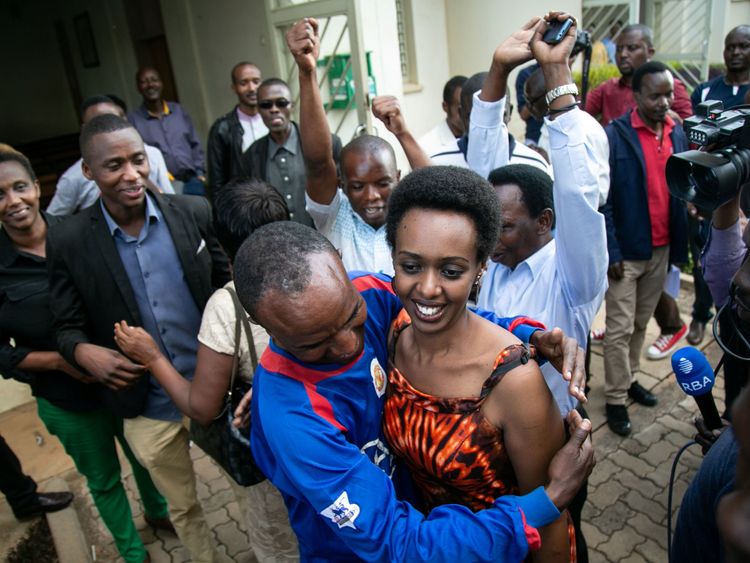 Diane Rwigara was found innocent today