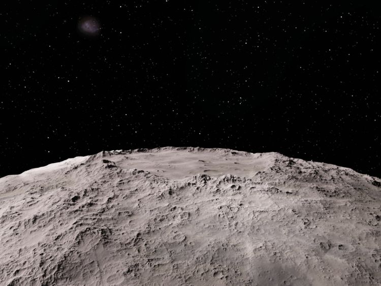 The moon