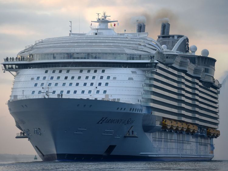 Harmony of the Seas, owned by Royal Caribbean