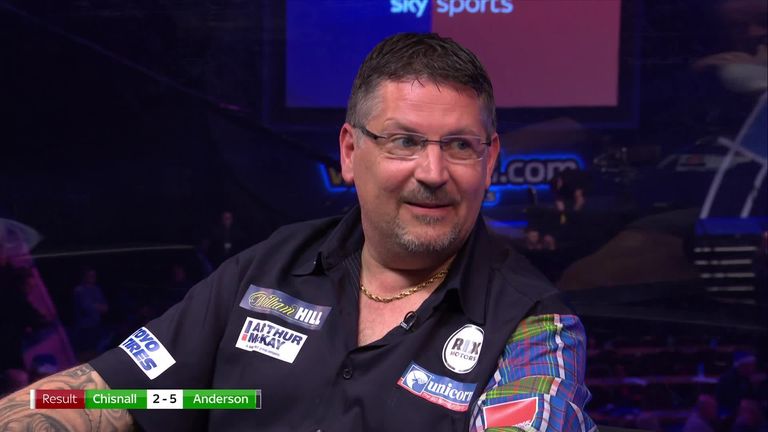 Anderson wants MVG semi-final | Video | Watch TV Show | Sky Sports