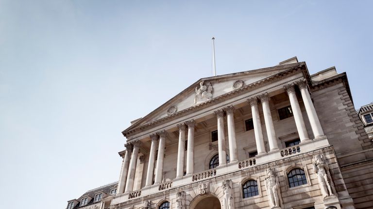 The Bank of England is currently is forecasting growth of 1.7% for the next two years