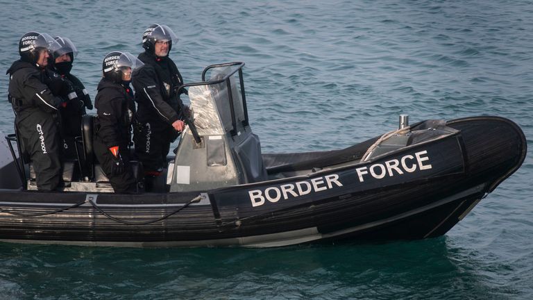 Sajid Javid will meet with officials from the Border Force later today