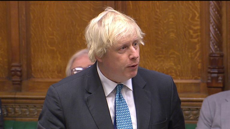 Boris Johnson apologises for declaring nearly £53,000 late to parliament