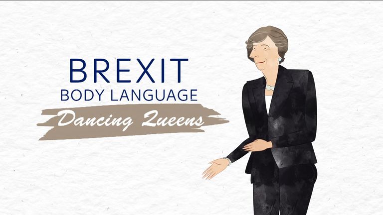 Our body language specialist tells us what the leaders dance moves really mean.