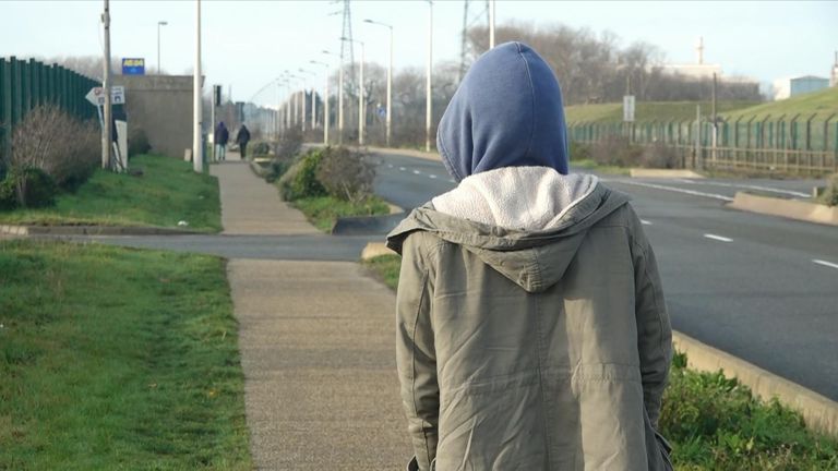 Migrants remain in Calais in huge numbers despite the destruction of the so-called Calais jungle two years ago