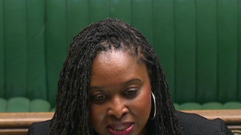 Labour&#39;s Dawn Butler sings a festive tune about austerity in the House of Commons