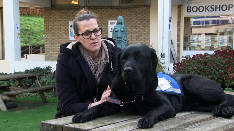 Dr Liz Spruin has said Oliver provides &#39;unconditional support&#39; to victims