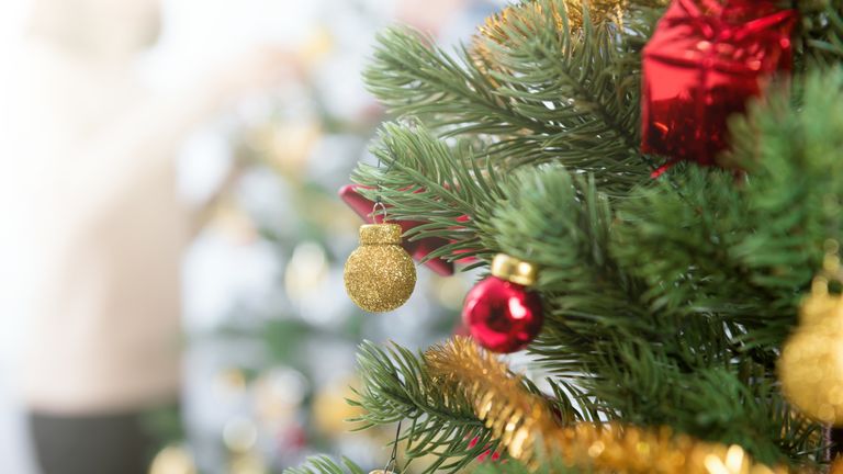 Christmas ornaments often use glitter
