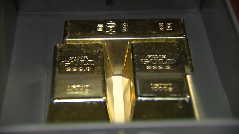 Northern Irish savers have been buying gold like this at Merrion Vaults