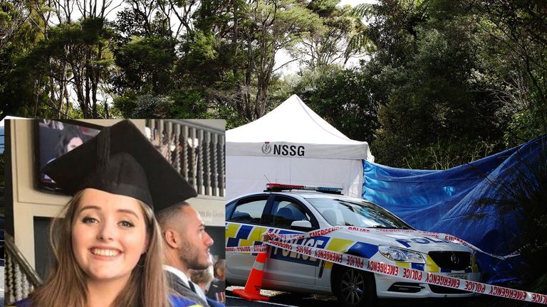 AUCKLAND, NEW ZEALAND - DECEMBER 09: The scene where the body of British tourist Grace Millane has been found by New Zealand police in the Waitakere Ranges on December 09, 2018 in Auckland, New Zealand. Police have been investigating the disappearance of 22-year-old British woman Grace Millane after she was last seen on Saturday December 1 in Auckland. (Photo by Hannah Peters/Getty Images)