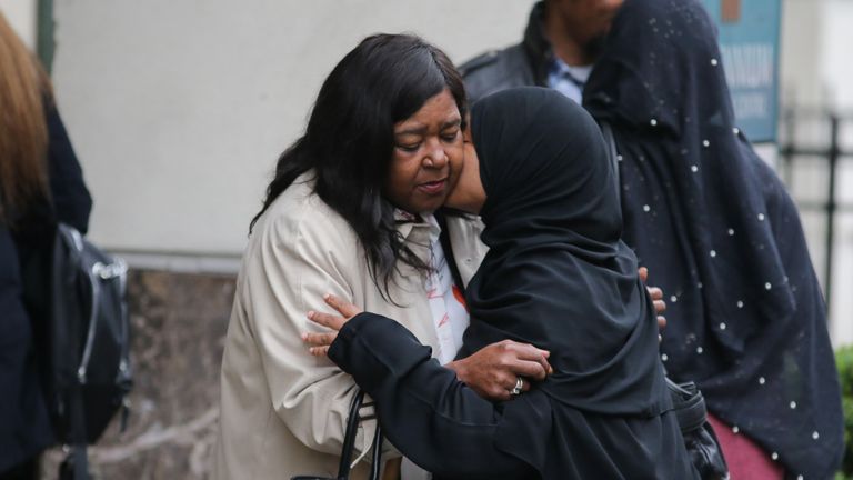 Bereaved relatives have attended phase one of the inquiry in Holborn, central London
