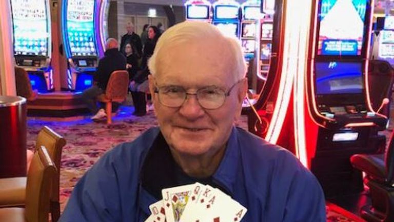 Harold M. of Lakewood, New Jersey, won $1m with a $5 bet. Pic: Borgata Casino Hotel and Spa