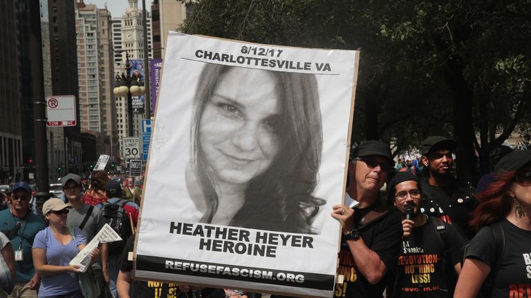 Tributes poured in for Heather Heyer after her death at the rally