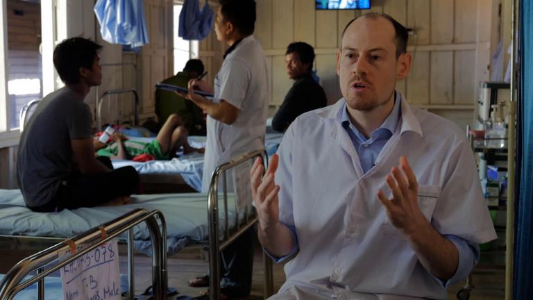Dr James Callery from The Mahidol Oxford Tropical Medicine Research Unit