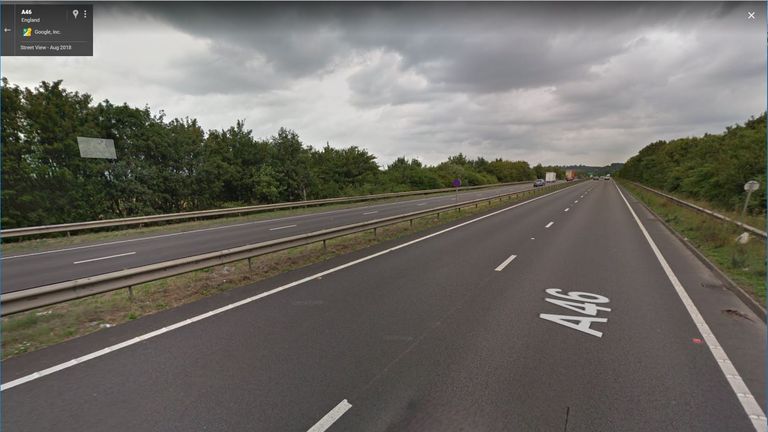 The fatal crash occurred on a section of the Lincoln bypass Pic: Google streetview