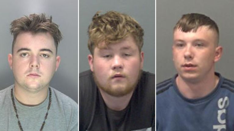 From left: Mark Boyce, Patrick Casey and Seth Lee have all been jailed