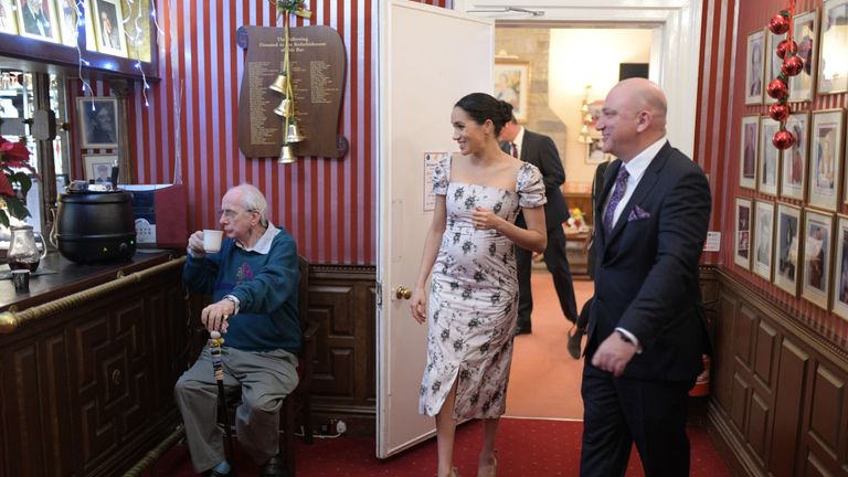 The duchess met actor Richard O'Sullivan