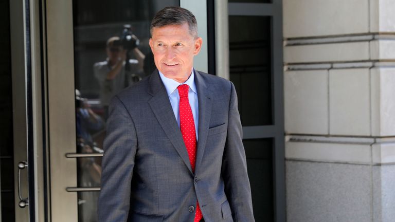 Michael Flynn has co-operated with the investigation into Russian collusion