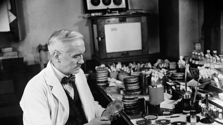Penicillin was discovered by Alexander Fleming