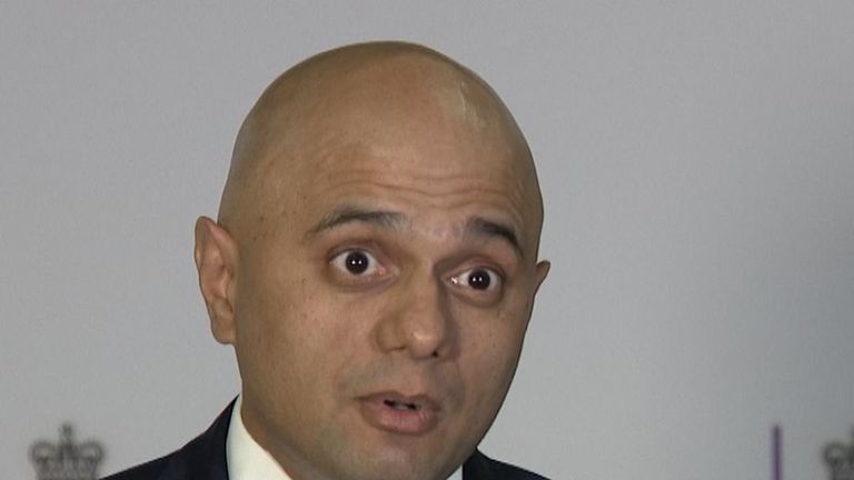 Sajid Javid explains that border force cutters will be recalled from the Mediterranean to tackle migrant issue in English Channel