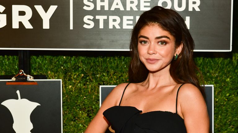 Sarah Hyland attends the Los Angeles No Kid Hungry Dinner on October 26, 2018 in Los Angeles, California. (Photo by Rodin Eckenroth/Getty Images)