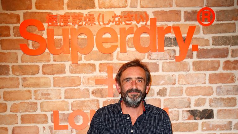 Julian Dunkerton is the founder of Superdry