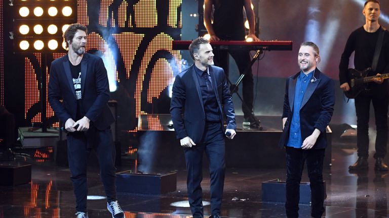 Take That will do the European dates only