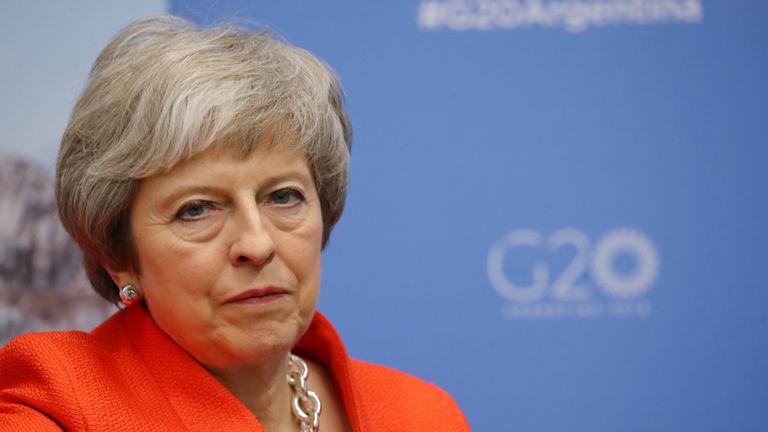 Theresa May might soon be facing a no-confidence vote
