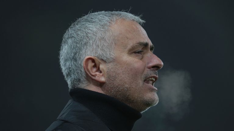 Jose Mourinho admits pressure is on Manchester United ...