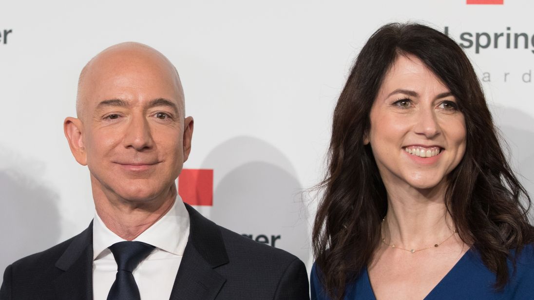 Image result for AMAZON CEO COUPLES