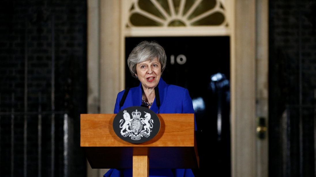 UK's May 'looking at amending' Ireland peace deal UK's May 'looking at amending' Ireland peace deal