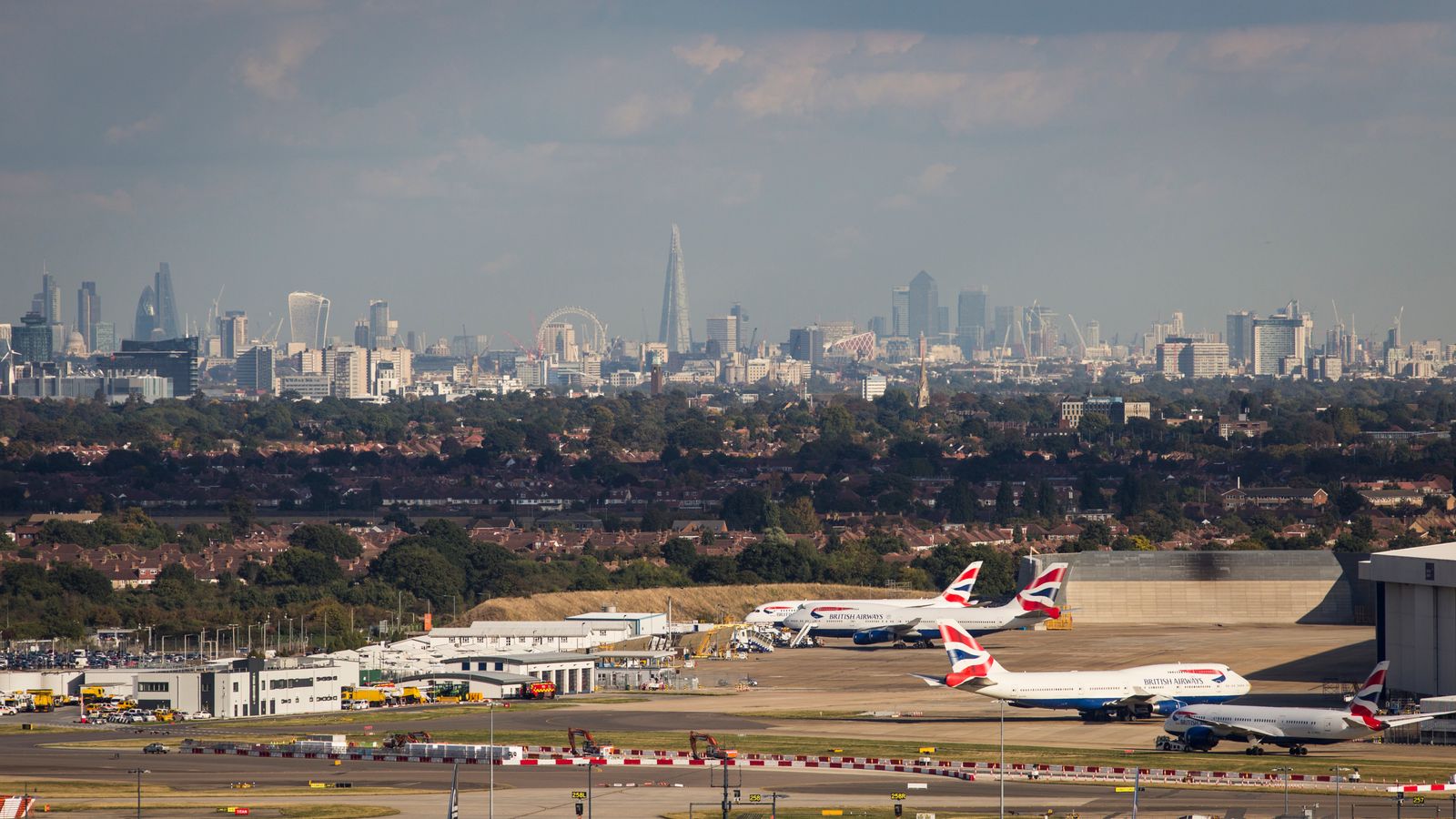 Stowaway fell from Heathrow plane and 'landed next to sunbather' UK