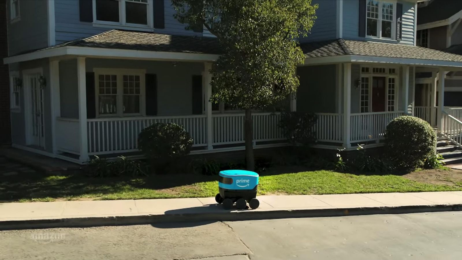 Amazon reveals sixwheeled 'Scout' delivery robot Science & Tech News