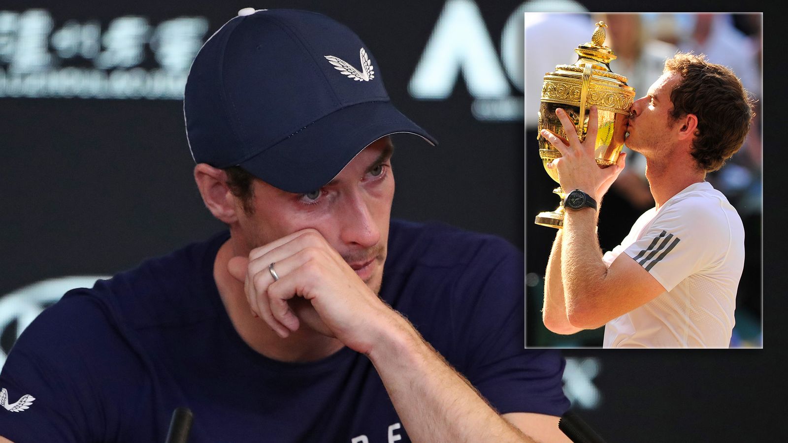 Tearful Andy Murray reveals plan to retire from tennis | UK News | Sky News