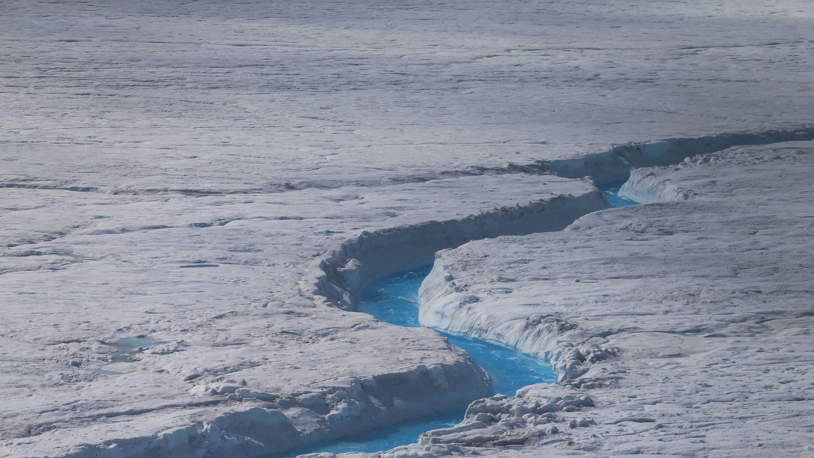 Greenlands Ice Melting Four Times Faster Than In 2003 Science And Tech News Sky News 3374